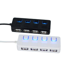 4 Port USB-A Hub with Physical Security On/Off Switches - OnlyKey